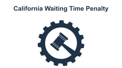 california waiting time penalties willful