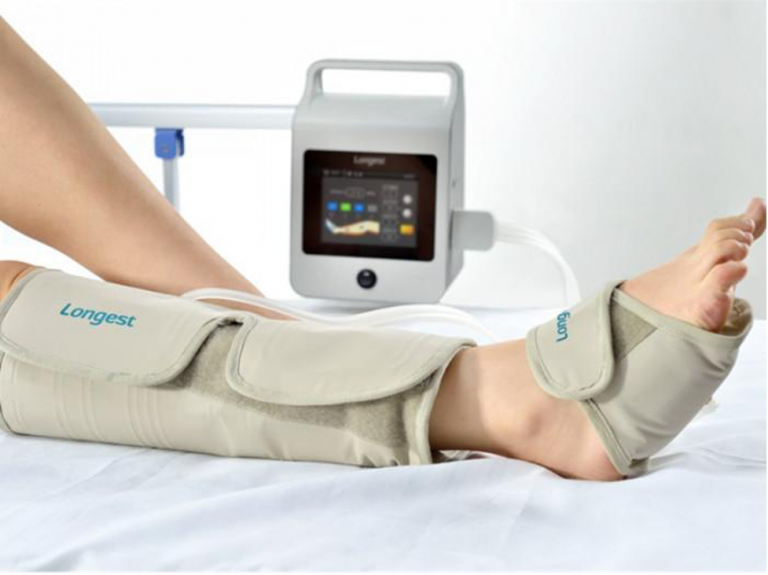 leg compression machine after surgery