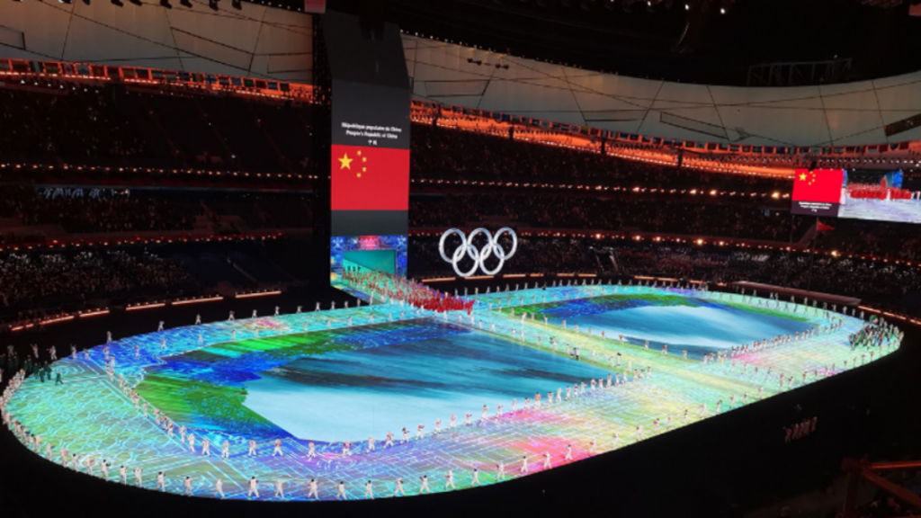 2022 Winter Olympics How Do Huge LED Screens Bring a Visual Feast?