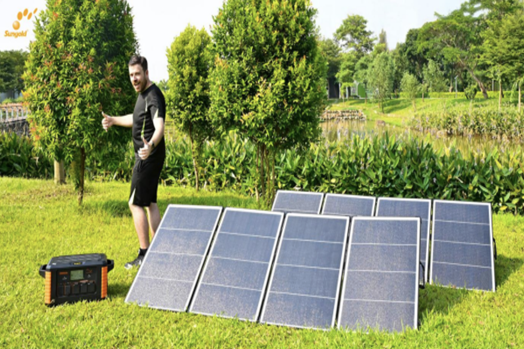 Portable Solar Panel The Perfect Portable Power Station Solution