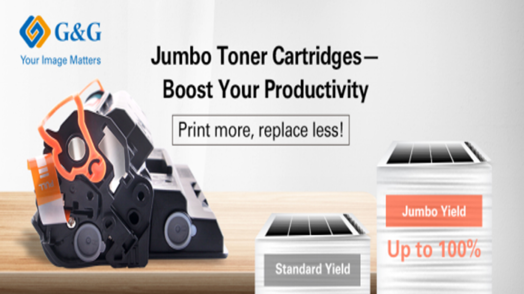 Boost Your Productivity with G&G Jumbo Toner Cartridges